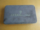 Gucci originale vintage astuccio x collezionisti raro velluto marrone