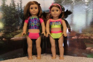 American Girl Lea "Mix & Match Swim Set" - KOMPLETT - Neu im Karton - Bild 1 von 4