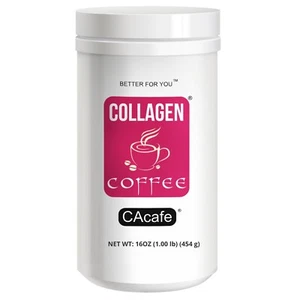 CAcafe Collagen Coffee Unsweetened 16 Oz - Picture 1 of 6