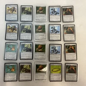 MTG Magic The Gathering 20 Card Lot Tangleroot Wooden Sphere - Picture 1 of 22