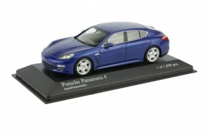 PORSCHE PANAMERA 4 2011 Blue metallic L.E.1/1008 - 1/43 - MINICHAMPS - Image 1 of 4