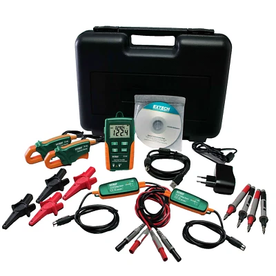 Extech DL160 Dual Input True RMS AC Voltage Current Datalogger 6-600V 200A 5LUT7 - Image 1 of 4