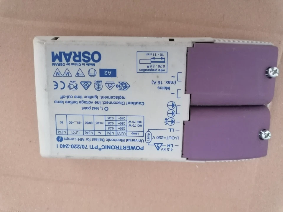 osram powertronic 70/220-240 i - Immagine 1 di 1