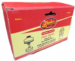 PEERLESS 2C-HG MANTLES 25 PACKS OF 4 (100 MANTLES) OLD BRIGHTER FORMULA TYPE #21 - Picture 1 of 3