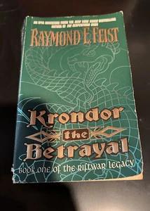 Krondor the Betrayal:: Book One of the Riftwar - 9780380795277, paperback, Feist - Picture 1 of 7