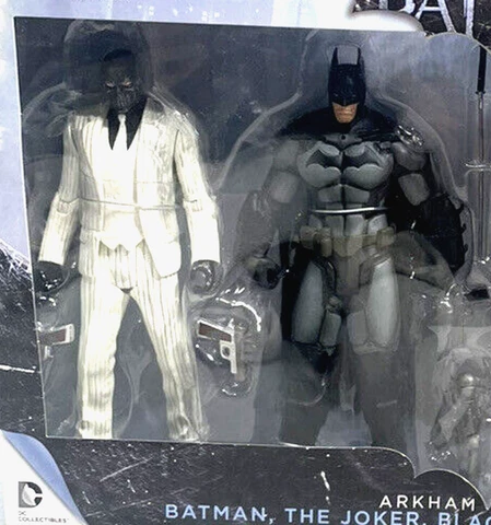 DC Collectibles Batman: Arkham Origins 4-Pack Black Mask & Batman ONLY Cover