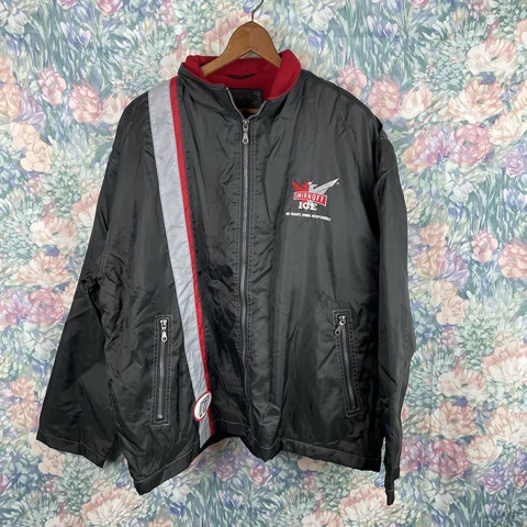 Smirnoff Ice Matt Kenseth Nylon Jacket Black/Red Full Zip NASCAR #17 XL Racing Cover