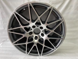 1pc Front GunMetal 19” Wheels Rims M3 Style Fits BMW 323 325 328I 330 335I 530I - Picture 1 of 1