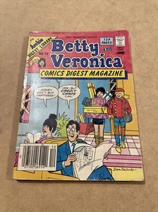 VINTAGE Comic Book Cartoon Digest Magazine Mancave Retro Betty And Veronica 12 - Picture 1 of 7