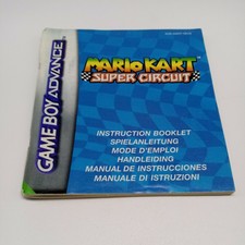 Mario Kart: Super Circuit - Manual Only - Nintendo Game Boy Advance GBA