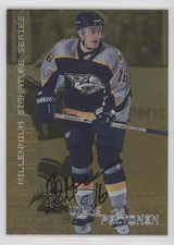 1999 ITG Be A Player Millennium Signature Series Gold Ville Peltonen #138 Auto