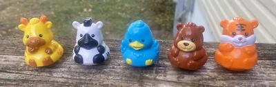 2” Plastic Replacement Figures Toys For Vtech Animal Adventure Ark (Lot of 5) - Image 1 of 3