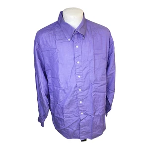 Men's Club Room Blue Dress Shirt Size XL 17.5 34/35 Long sleeve (2236) - Picture 1 of 10