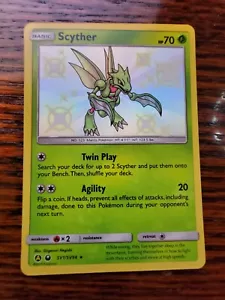Scyther SV1/SV94 glänzender Holo selten 2019 Pokémon versteckte Schicksale - NEUWERTIG - Bild 1 von 3