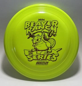Innova Star Alien Putter: Neon Yellow (179g) NEW “2024 Beaver Ranch Flex Series” - Picture 1 of 2