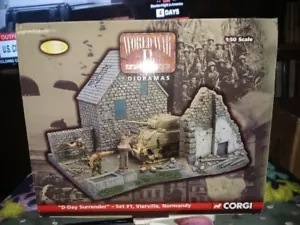 Corgi US61001 D-Day Surrender-Set #1,Vierville,Normandy,M4 Sherman/3 GIs,Diorama - Picture 1 of 18