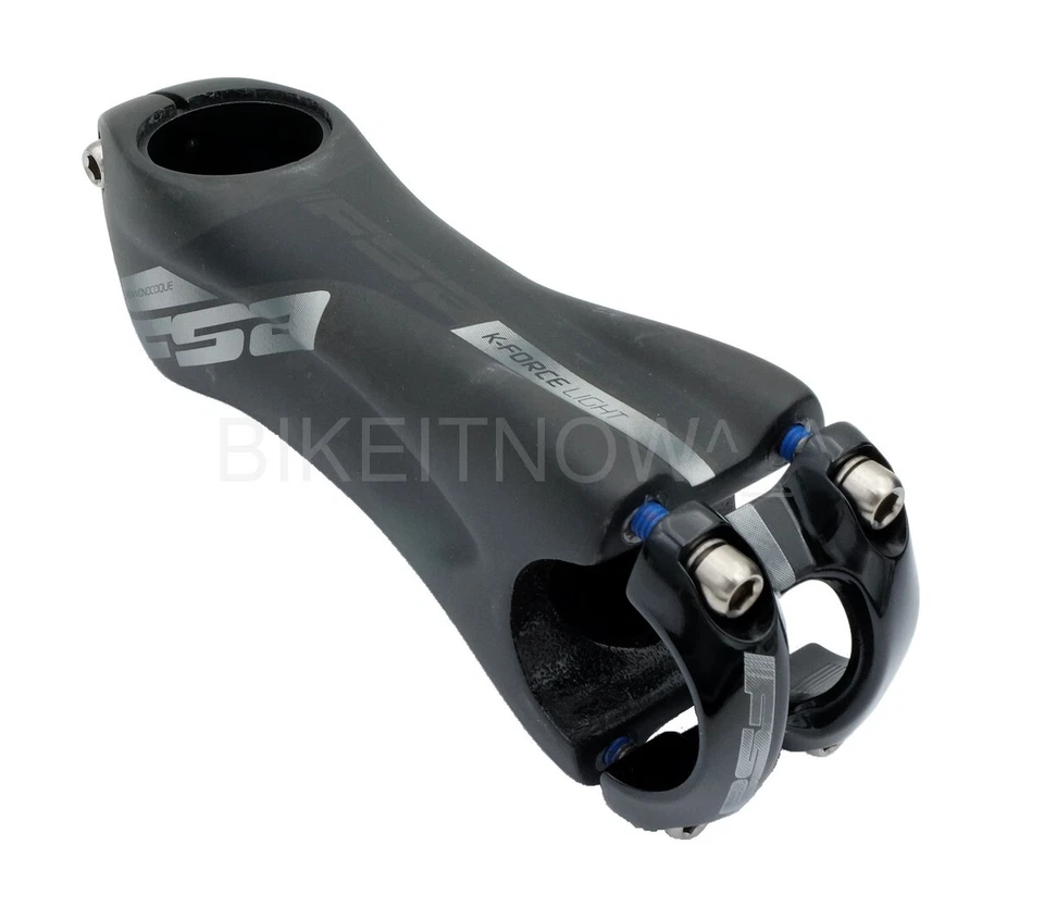 New FSA K-Force Light Carbon Fiber Road Stem 110mm Length, 31.8mm Bar Bore +/-6° - Image 1 of 4