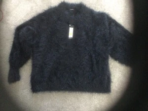 AUTOGRAPH NAVY GLITTER JUMPER BNWT SZ 16 £49.50 - Picture 1 of 2