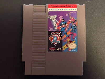 Captain America and The Avengers NES (Nintendo Entertainment System, 1991) Б/У - Изображение 1 из 4