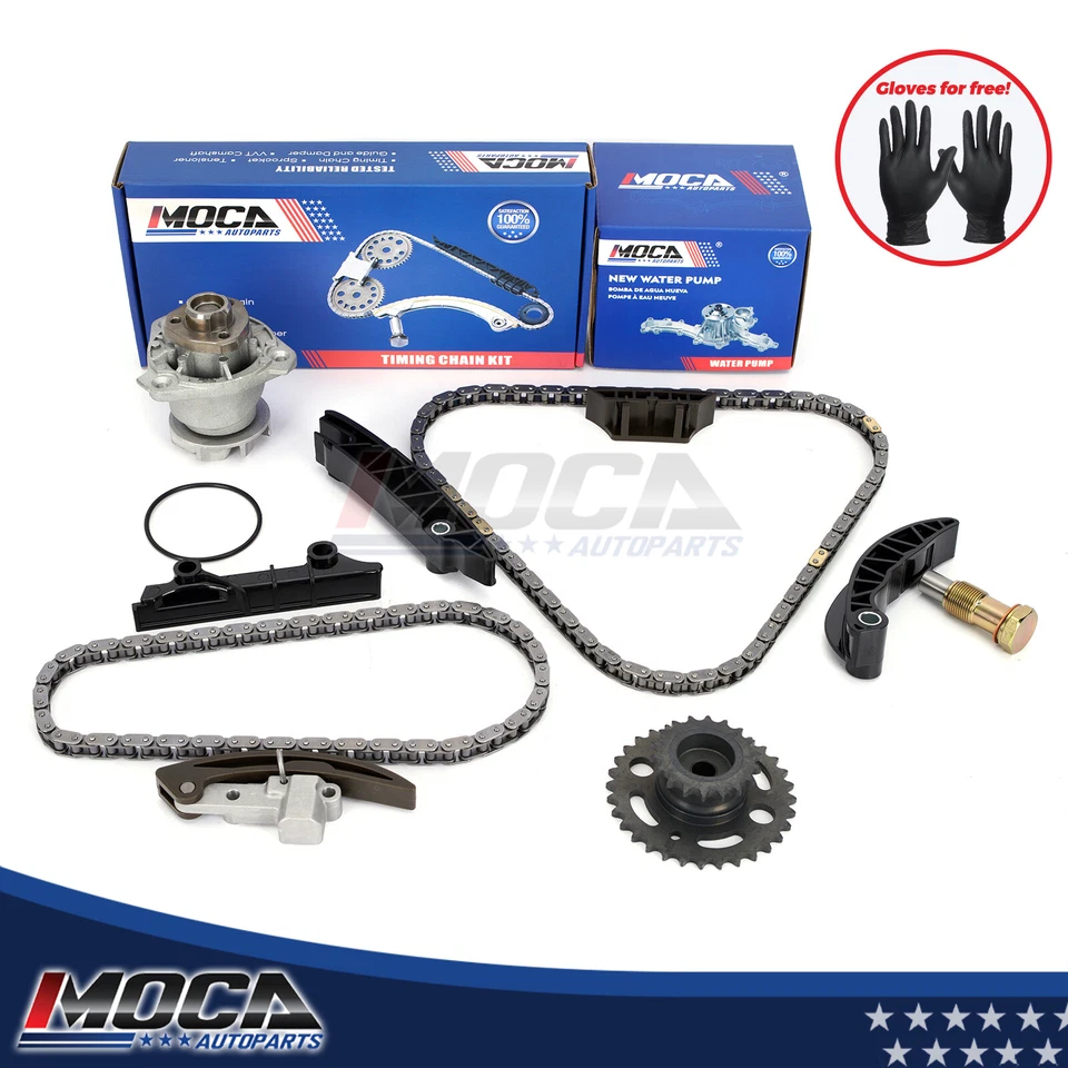 Kit de cadena de distribución Bomba de agua para Volkswagen Passat CC 3.6L 180-2290 12-16 Foto 1 de 4