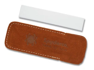 Spyderco Pocket Sharpening Stone FINE Grit White Ceramic 303F - 1 in. x 5 in. - Picture 1 of 3