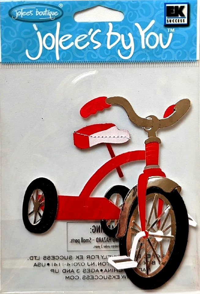 三轮车 自行车 儿童 幼儿 骑行 玩具 玩 Jolee's by You 模切 — 第 1/1 张图片