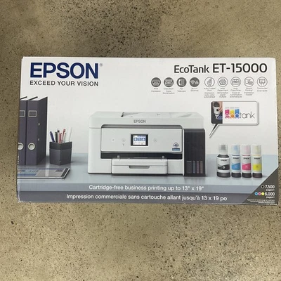 Epson EcoTank ET-15000 Wireless Color All-In-One Inkjet Printer - Image 1 of 4