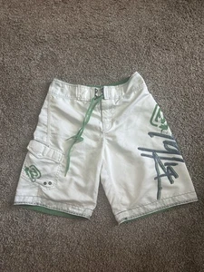 Vintage Billabong Board Shorts Mens 30 Unlined Swim Trunks Skater Bike Y2K - Picture 1 of 5