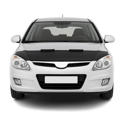 Car Bonnet Mask Hood Bra for Hyundai Elantra Touring 2009-2012 Black 1 Pc - Image 1 of 4