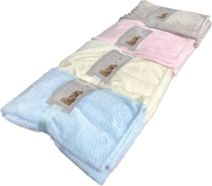 Casadolcecasa Copertina Culla/Lettino Bambini Pezzoli, Morbida, 100 X 140 Cm (Az - Foto 1 di 12