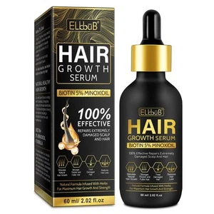 Hair Growth Serum Hair Loss Regrowth Fuller Thicker Strength Healthy - Picture 1 of 12