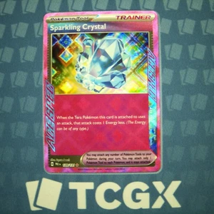 Pokemon - Sparkling Crystal - 129/131 - SV: Prismatic Evolutions - Holo NM - Picture 1 of 1