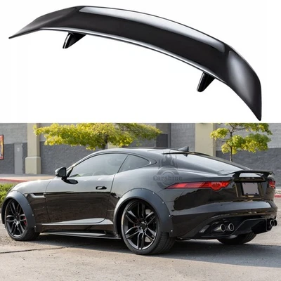46" Glossy Black Rear Trunk Spoiler GT Racing Wing For Jaguar F-Type 2014-2023 Foto 1 de 4