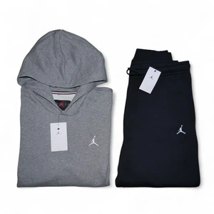 Nike Air Jordan 2 PC Sweatsuit Men's Size M Fleece Tracksuit Gift Set NWT - Picture 1 of 10