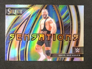 BRON BREAKKER Select Sensations SILVER PRIZM 2024 WWE #4 - Picture 1 of 2