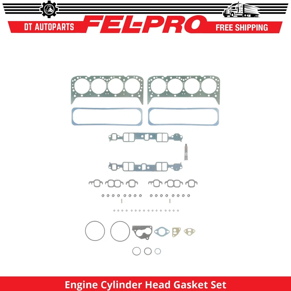 For 1987-1992 Chevrolet Camaro 5.0L V8 Engine Cylinder Head Gasket Set Fel-Pro - Image 1 of 1