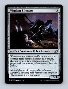 Virulent Silencer Edge of Eternities Non-Foil MTG NM - Picture 1 of 2