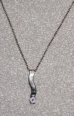 MARKEN KETTENANHÄNGER BRILLANT DIAMANT TANSANIT 14K 585 GOLD ZERTIFIKAT GESCHENK - Bild 1 von 4