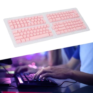 132 Keys Thai Keycaps Set ABS OEM Height Translucent DIY Thai Keyboard Keycaps - Picture 1 of 22