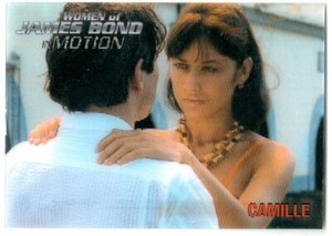 JAMES BOND HEROES & VILLAINS LENTICULAR IN MOTION EXPANSION INSERT 67 WOMEN OF