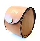 Fishing Tackle Aiken Hard Leather Case For Fly Fishing Reel Salmon Sea Trout