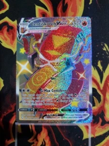 Pokemon TCG Shining Fates Centiskorch VMAX Full Art Holo Rare SV109/SV122 NM - Bild 1 von 3