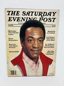 April 1986 The Saturday Evening Post Magazine With Bill Cosby Cover Nixon - Picture 1 of 6