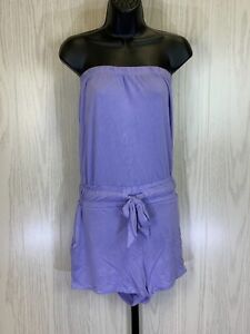 Lucky Brand Strapless Romper Beach Cover Up, Women's Size S, NEW MSRP $78