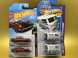2013 Hot Wheels White Kool Kombi bus HW Showroom series Custom Datsun 240z 🔥 - Picture 1 of 5