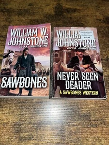 William W Johnstone complete set both (2) paperback books from Sawbones Series - Picture 1 of 1