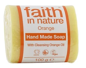 Faith in Nature Orange Pure Vegetable Soap 100g (Pack of 6) - Picture 1 of 1