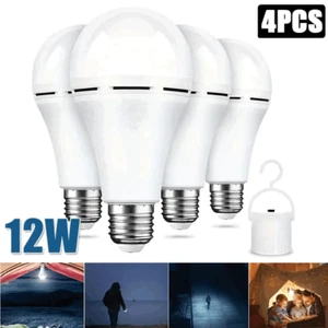 4pcs E27 Emergency Rechargeable Light Bulbs with Battery Backup for Power Outage - Picture 1 of 16