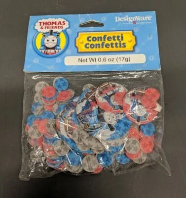 Thomas And Friends Train Kids Fiesta de Cumpleaños Papel Confeti DesignWare 0.6 OZ Foto 1 de 2