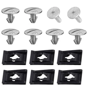 14pcs Vehicle Engine Cover Clips Engine Cover Hardware Metal for Automotve - Picture 1 of 8